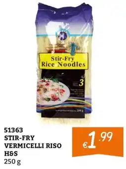 Zona Stir-Fry Vermicelli Riso H&S offerta