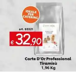 Zona Carte D'Or Professional Tiramisù offerta