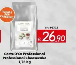 Zona Carte D'Or Professional Cheesecake offerta