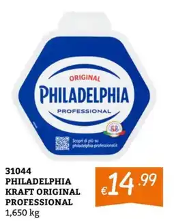 Zona Philadelphia Kraft Original Professional offerta