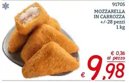 Zona Mozzarella in carrozza offerta