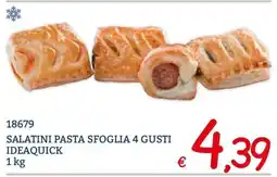 Zona Salatini pasta sfoglia 4 gusti Ideaquick offerta