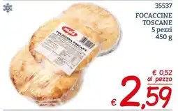 Zona Focaccina Toscana Palla offerta