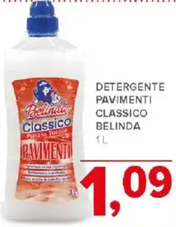Todis Detergente pavimenti classico Belinda offerta