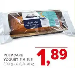 Todis Plumcake yogurt e miele offerta