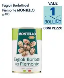 IperFamila Fagioli Borlotti del Piemonte Montello offerta
