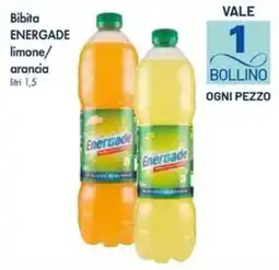 IperFamila Bibita Energade limone/arancia offerta