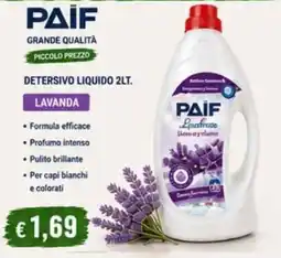 A Casa Mia Paif Detersivo liquido lavanda offerta
