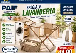 A Casa Mia Stendino in resina Cappuccino offerta