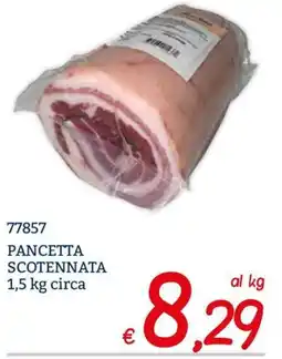 Zona Pancetta scotennata offerta