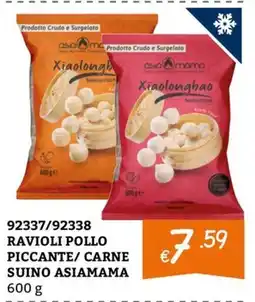 Zona Ravioli Pollo Piccante/Carne Suino Asiamama offerta