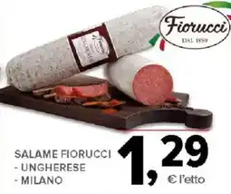 Todis Salame Fiorucci Ungherese offerta
