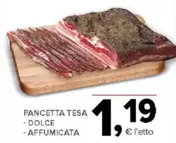 Todis Pancetta tesa dolce affumicata offerta
