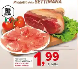 Todis Prosciutto crudo nazionale offerta