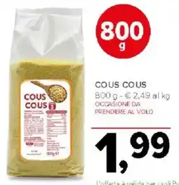 Todis Cous Cous offerta