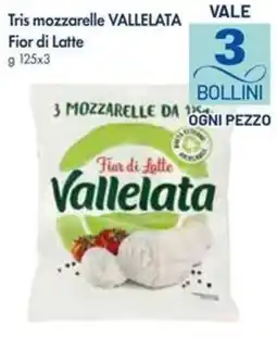 IperFamila Tris mozzarelle Fior di Latte Vallelata offerta