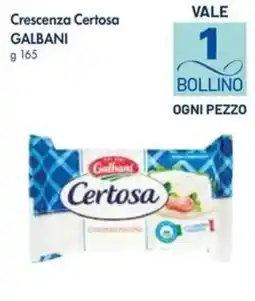 IperFamila Crescenza Certosa Galbani offerta