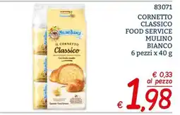 Zona Cornetto classico Mulino Bianco offerta