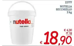 Zona Nutella secchiello offerta
