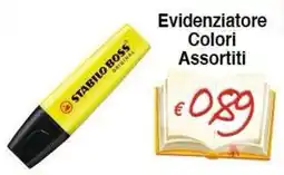 Bernava Evidenziatore Stabilo Boss offerta