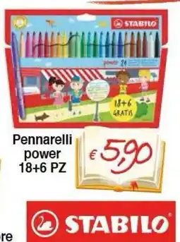 Bernava Pennarelli power Stabilo offerta