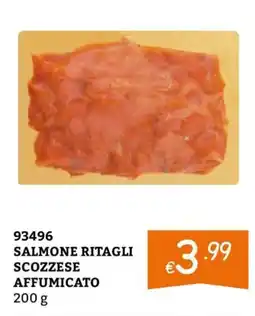 Zona Salmone ritagli scozzese affumicato offerta