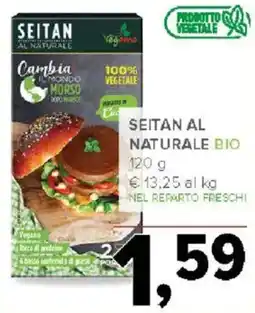 Todis Seitan al naturale bio offerta