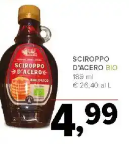 Todis Sciroppo d'acero bio offerta