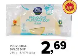 Todis Provolone Valpadana DOP dolce Colle Maggio offerta