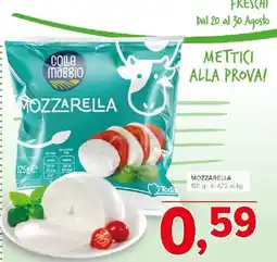 Todis Mozzarella Colle Maggio offerta