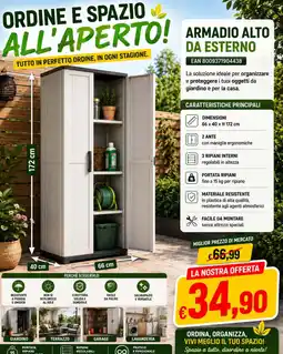A Casa Mia Armadio alto da esterno offerta