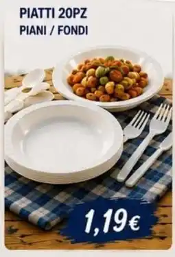 A Casa Mia Piatti piani / fondi offerta