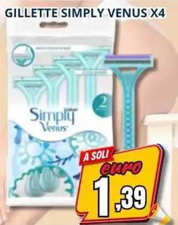 A Casa Mia Gillette Simply Venus offerta