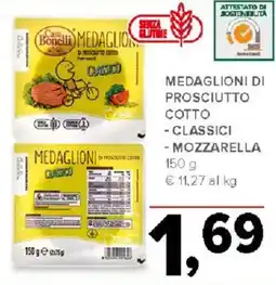 Todis Medaglioni di prosciutto cotto classico offerta
