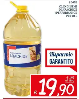 Zona Olio di semi di arachide +performance offerta