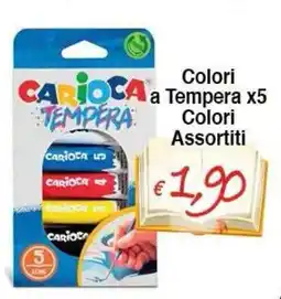 Bernava Colori a Tempera Carioca offerta
