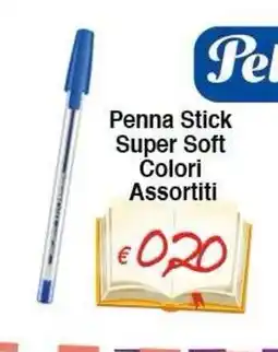 Bernava Penna Stick Super Soft Colori Assortiti offerta