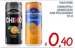 Zona Chinotto/Aranciata San Pellegrino offerta