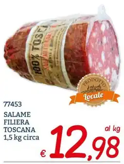 Zona Salame filiera toscana offerta