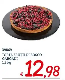 Zona Torta frutti di bosco Gargani offerta