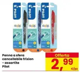 Eurospar Penna a sfera cancellabile frixion - assortite Pilot offerta