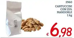 Zona Cantuccini con 25% mandorle offerta