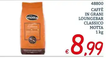 Zona Caffè in grani loungebar classico Motta offerta