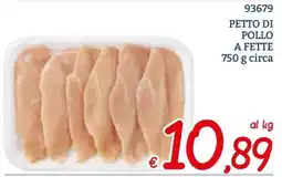 Zona Petto di pollo a fette offerta