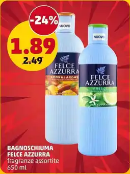 PENNY Bagnoschiuma Felce Azzurra offerta