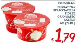 Zona Burratina/stracciatella fior di gran sasso Sabelli offerta