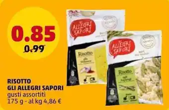 Risotto gli allegri sapori
