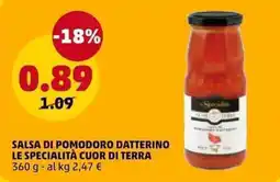 PENNY Salsa di pomodoro datterino Le specialità cuor di terra offerta
