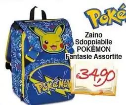 Bernava Zaino Sdoppiabile Pokémon offerta
