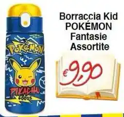 Bernava Borraccia Kid POKÉMON offerta